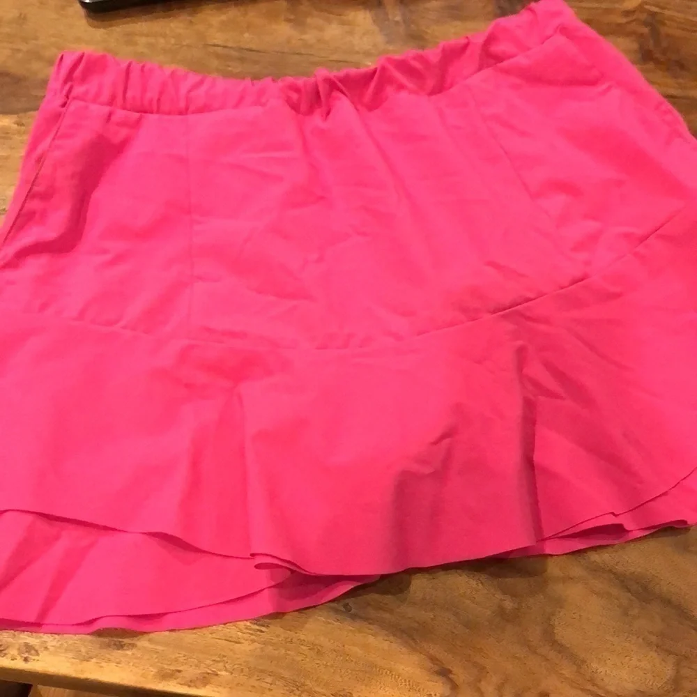 Vineyard Vines Carrot Rock Flounce Skort Pink 8
